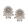 Vintage Celestial Starburst Stud Earrings