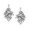 Vintage Silver Plate Vogue Earrings