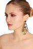 Vintage Reign Earrings with Whiskey Topaz Drop